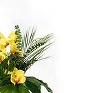 fiorista fiori di Firenze- Ramo di orchidea Cymbidium Bouquet floreale