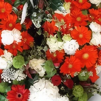 Portimao Blumen Florist- Drücken Sie Ihre Trauer aus Bouquet/Blumenschmuck