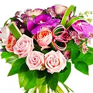 St. Maarten flowers  -  Bouquet of mixed pink flowers Flower Bouquet/Arrangement