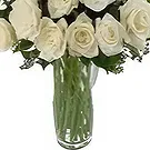Borg i Grimsnesi blomster- Serenity White Blomst buket/Arrangement