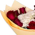 Al Shamkha flowers  -  Elegant Hydrangea and Roses Bouquet  Flower Bouquet/Arrangement
