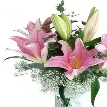Benalmadena flowers  -  Lily Bouquet Flower Bouquet/Arrangement