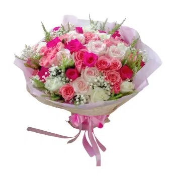 Kenya online Blomsterhandler - Blød sindsro Buket