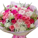 Kenya flowers  -  Soft Serenity Flower Bouquet/Arrangement