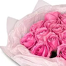 Garhoud flowers  -  Elegant Pink Roses Bouquet Flower Bouquet/Arrangement