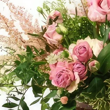 מדריד פרחים- ספריי ורד זר פרחים/סידור פרחים