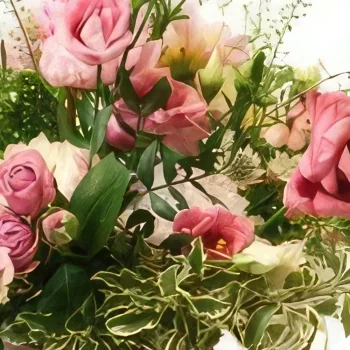 מדריד פרחים- ספריי ורד זר פרחים/סידור פרחים
