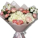 Garhoud flowers  -  Elegant Roses and Mixed Flower Bouquet Flower Bouquet/Arrangement