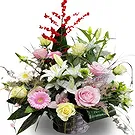 All other cities flowers  -  Graceful Flower Basket Flower Bouquet/Arrangement