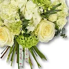 An-Najadah blomster- Elegant hvit blomsterbukett Blomsterarrangementer bukett