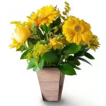 Manauс cveжe- Аranžman cveća žutog polja Cvet buket/aranžman