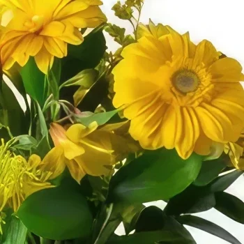 manaus kukat- Keltaisten peltokukkien järjestely Kukka kukkakimppu