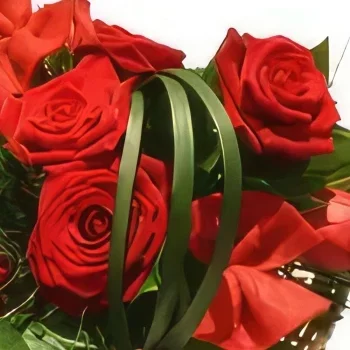 Гданск цветя- Червена любов Букет/договореност цвете