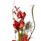 Smederevska Palanka flowers  -  Christmas arrangement red Flower Bouquet/Arrangement