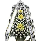 Uichang-dong flowers  -  White  Wreath  Flower Bouquet/Arrangement