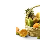 Buangkok flowers  -  Sunny Floral & Fruit Basket Flower Bouquet/Arrangement