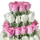 Ad Dilam blomster- Orchids & Roses kurv Blomsterarrangementer bukett