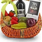 San Manuel Blumen Florist- Wein- und exquisiter Obstkorb Bouquet/Blumenschmuck