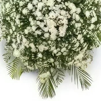 Manaus flori- Coroana de lux de condoleante Buchet/aranjament floral