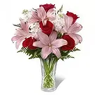 Bukit Meriam blomster- Blushing Beauty Blomst buket/Arrangement