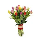 Ad Dilam blomster- Fantastiske tulipaner Blomsterarrangementer bukett
