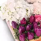 Ghadeer al tair flowers  -  Eye-Catching Floral Tray Flower Bouquet/Arrangement