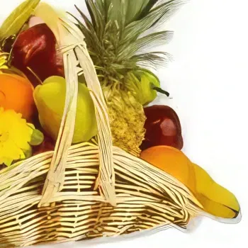 Facit and Shawforth flowers  -  Fruit Fantasy Flower Bouquet/Arrangement