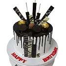 Soy flowers  -  Tall Chocolate Cake Flower Bouquet/Arrangement