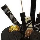 Soy flowers  -  Tall Chocolate Cake Flower Bouquet/Arrangement