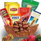 Vietnam flowers  -  Sweet Christmas Basket Flower Bouquet/Arrangement