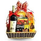 Vietnam flowers  -  Festive Holiday Treats Gift Basket Flower Bouquet/Arrangement