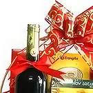 Vietnam flowers  -  Festive Holiday Treats Gift Basket Flower Bouquet/Arrangement