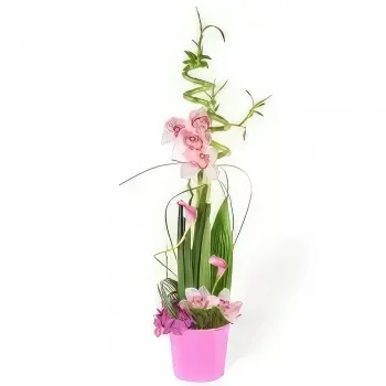 flores Pau floristeria -  Composición de exuberancia floral Ramo de flores/arreglo floral