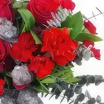 nett Blumen Florist- Frankfurter bezaubernder runder Strauß Bouquet/Blumenschmuck