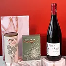 Frankfurt-virágok- Francia Vörös & Kedvencek Ajándékdoboz Virágkötészeti csokor