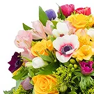 Formosa Blumen Florist- Tafelaufsatz mit bunten Blumen Bouquet/Blumenschmuck