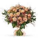 Santa Ines flowers  -  Bronze christmas bouquet Flower Bouquet/Arrangement