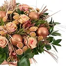 Santa Ines flowers  -  Bronze christmas bouquet Flower Bouquet/Arrangement