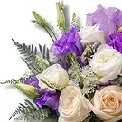 Geneva flowers  -  Rustic Elegance Purple Flower Bouquet/Arrangement