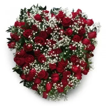 Cascais Blumen Florist- Tiefste Gefühle Bouquet/Blumenschmuck