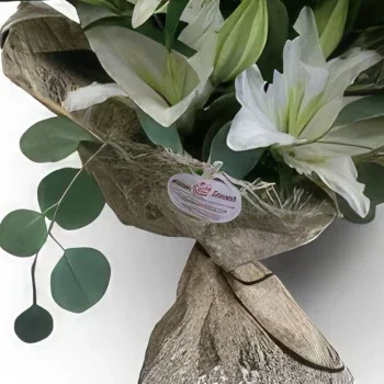Cascais Blumen Florist- Ruhiges Lächeln Bouquet/Blumenschmuck