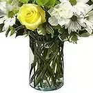 Ad Dilam blomster- Blandede blomster i vase Blomsterarrangementer bukett