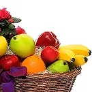 Gacko flowers  -  Fresh Fruit and Flowers Basket Flower Bouquet/Arrangement