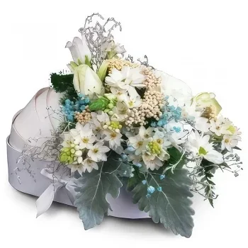 Cascais Blumen Florist- Glückwunsch Bouquet/Blumenschmuck
