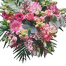 Juelsminde blomster- Eng Mix Blomst buket/Arrangement