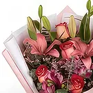 푸에르토 베르메호 누에보 꽃- 핑크 부케1210 꽃다발/꽃꽂이