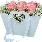 Portugal flowers  -  Rose Bag Flower Bouquet/Arrangement