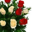 Wadi Chahrour flowers  -  I Love you Roses Flower Bouquet/Arrangement