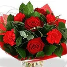 Smederevska Palanka flowers  -  Passionate Red Roses Flower Bouquet/Arrangement