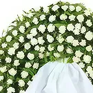 Agia Trias flowers  -  Faith in White Flower Bouquet/Arrangement
